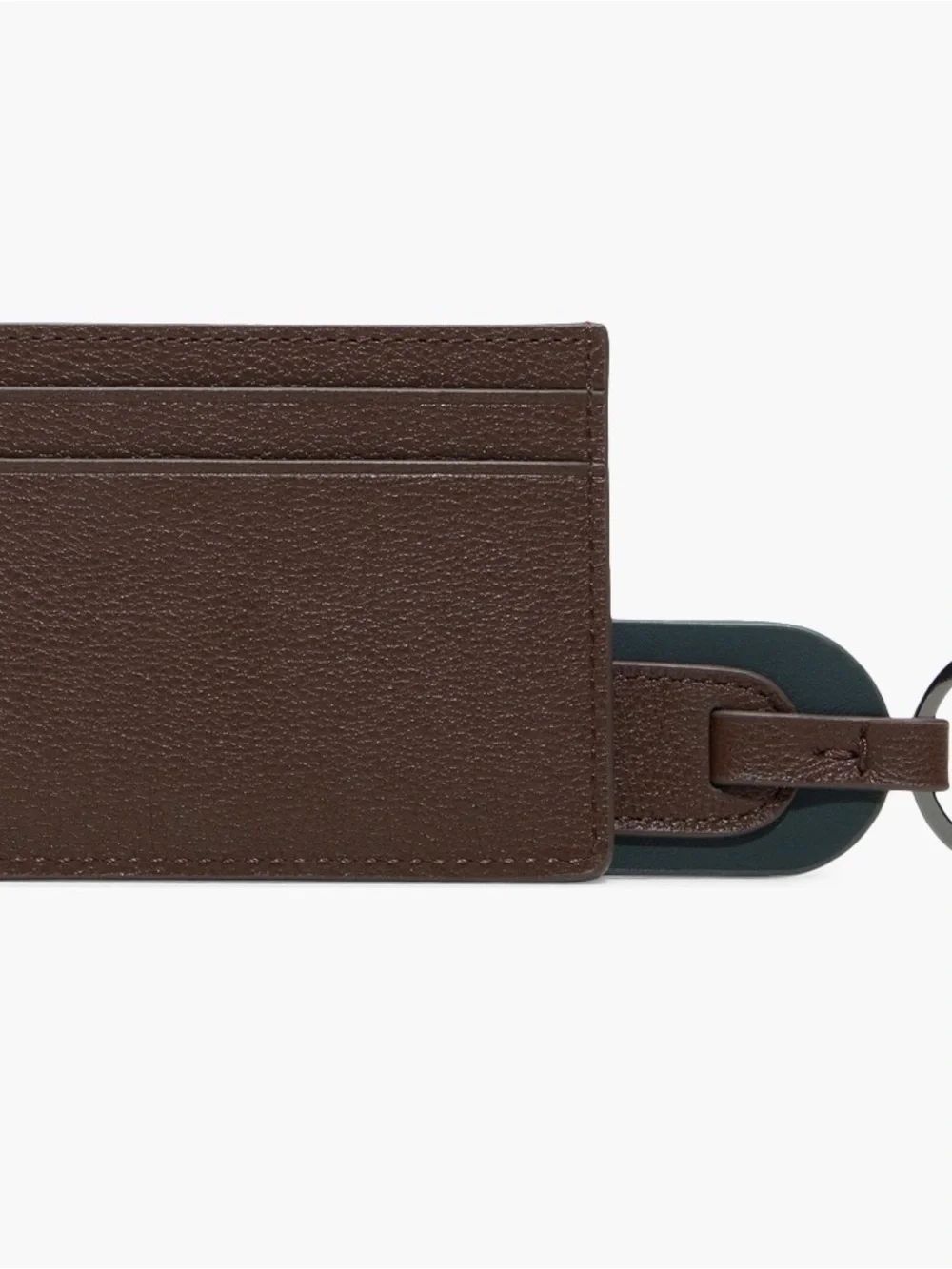 ✅NEW “Ted Baker” Cavendish Leather Card Holder Wallet & Key Ring Set